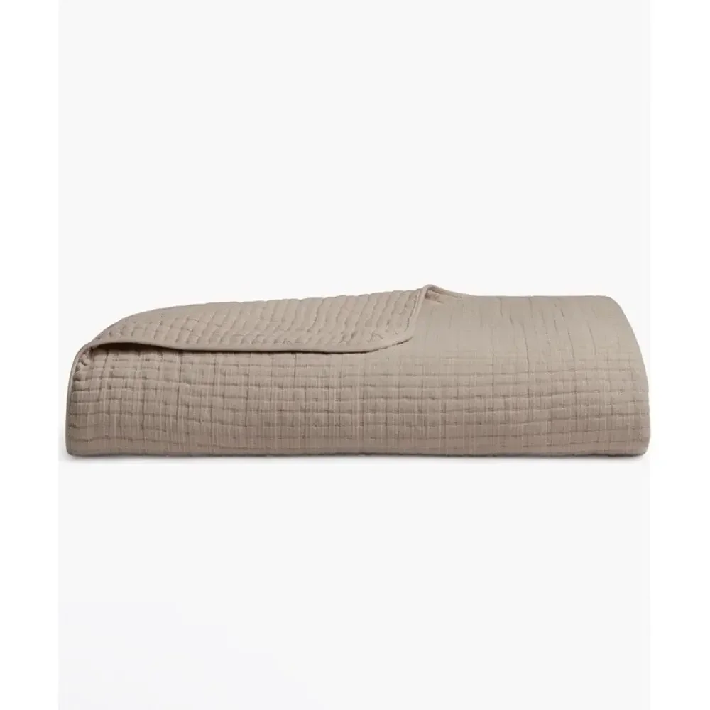 Parachute Air Organic Cotton Quilt King/cal King Bisque NEW $309